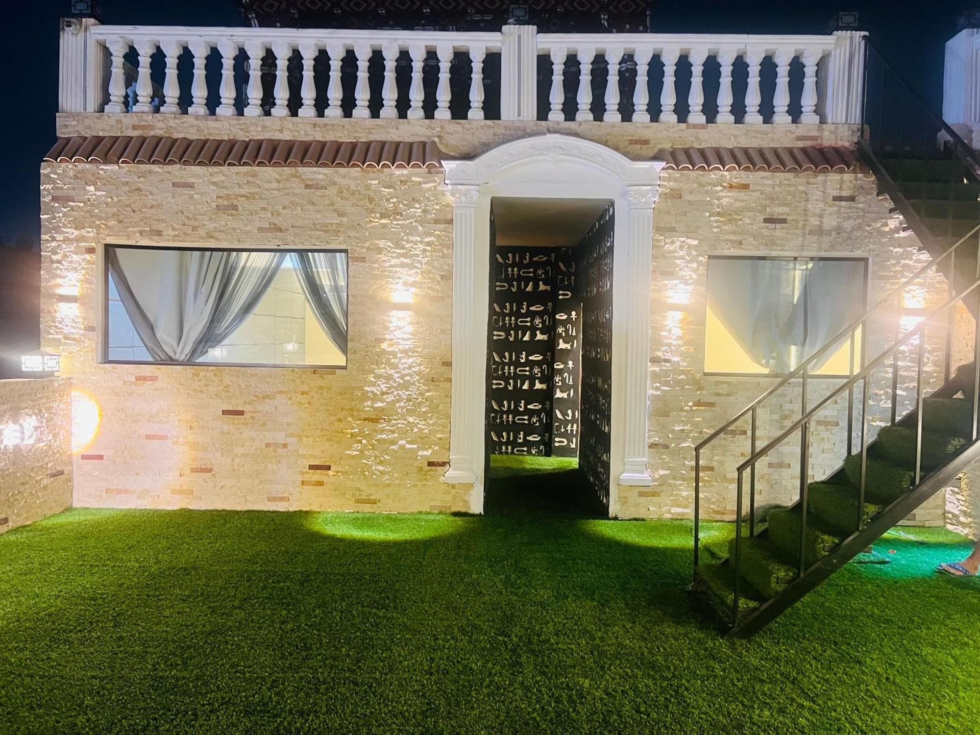 New Scarab Pyramids View Hotel Kafret el-Gabal Eksteriør billede